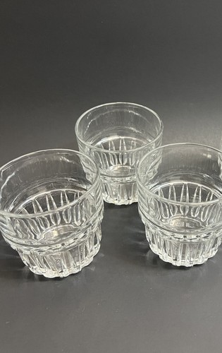 (3) Clear Libbey DuraTuff Everest Cocktail Whiskey Old Fashion Rocks Glasses 9oz - Picture 3 of 8