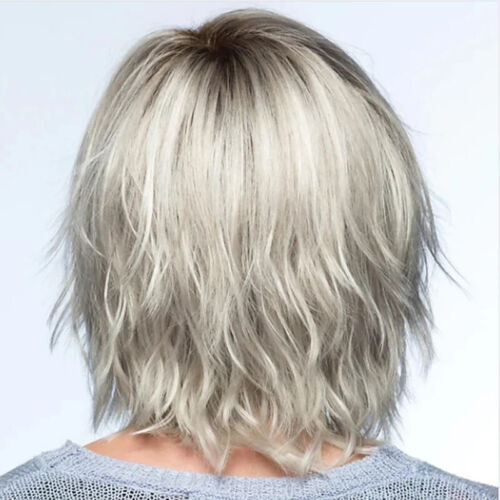 Synthetic Hair Grey Wig for White Women Short Curly Wigs for Daily - Picture 7 of 24