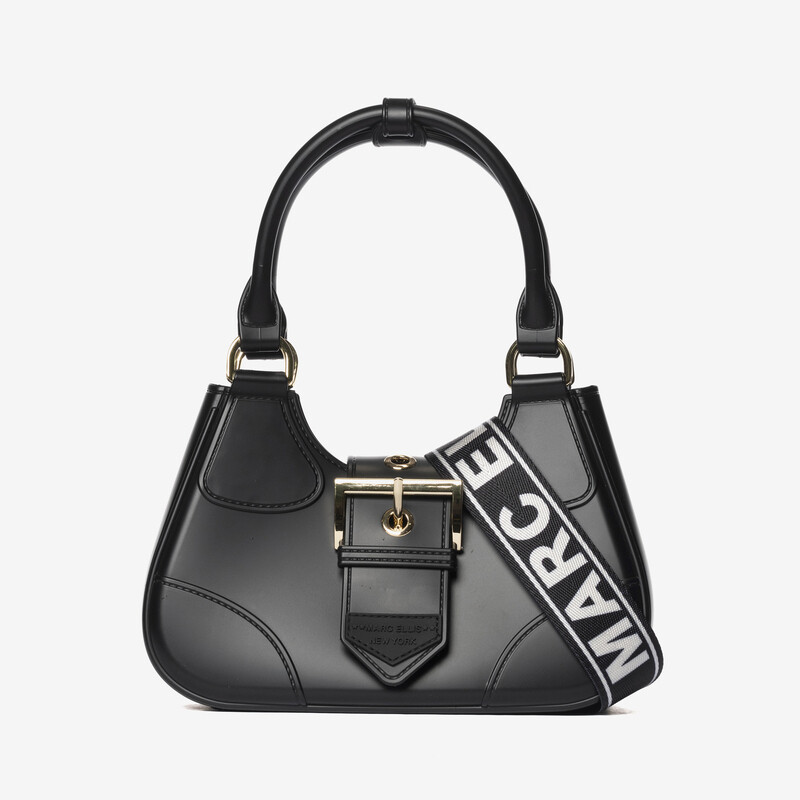 Женская сумка Marc Ellis Flat Circle Черная / Светло-золотистая AI24