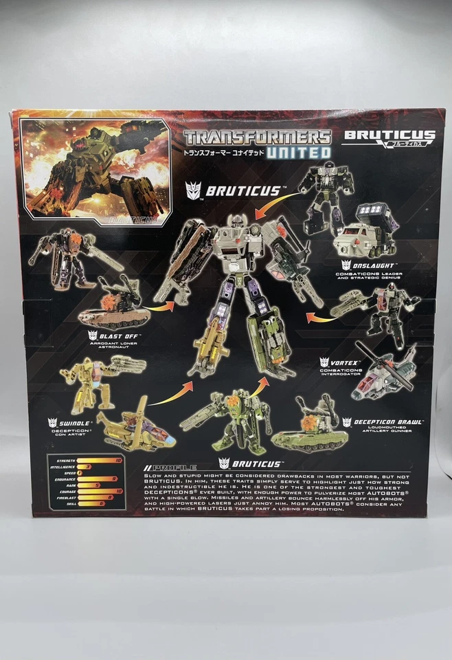 Takara Tomy Transformers United BRUTICUS Combiner New - Image 3 of 4