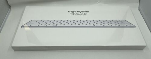 NEUF Véritable Apple Magic Clavier avec Touch ID pour Mac M1 Argent A2449