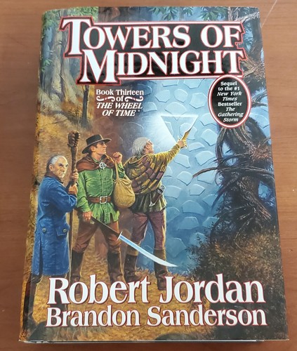 Towers of Midnight Wheel of Time Robert Jordan Auto Signed 1st Edition/1st Print - Picture 1 of 9