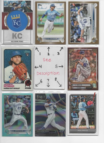 NEW Kansas City Royals U-PICK Serial #'d JERSEY AUTO Rookie PEREZ SINGER GREINKE - Picture 27 of 165