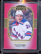2019-20 UPPER DECK STATURE KAAPO KAKKO RED PORTRAIT RC 17/20 ROOKIE