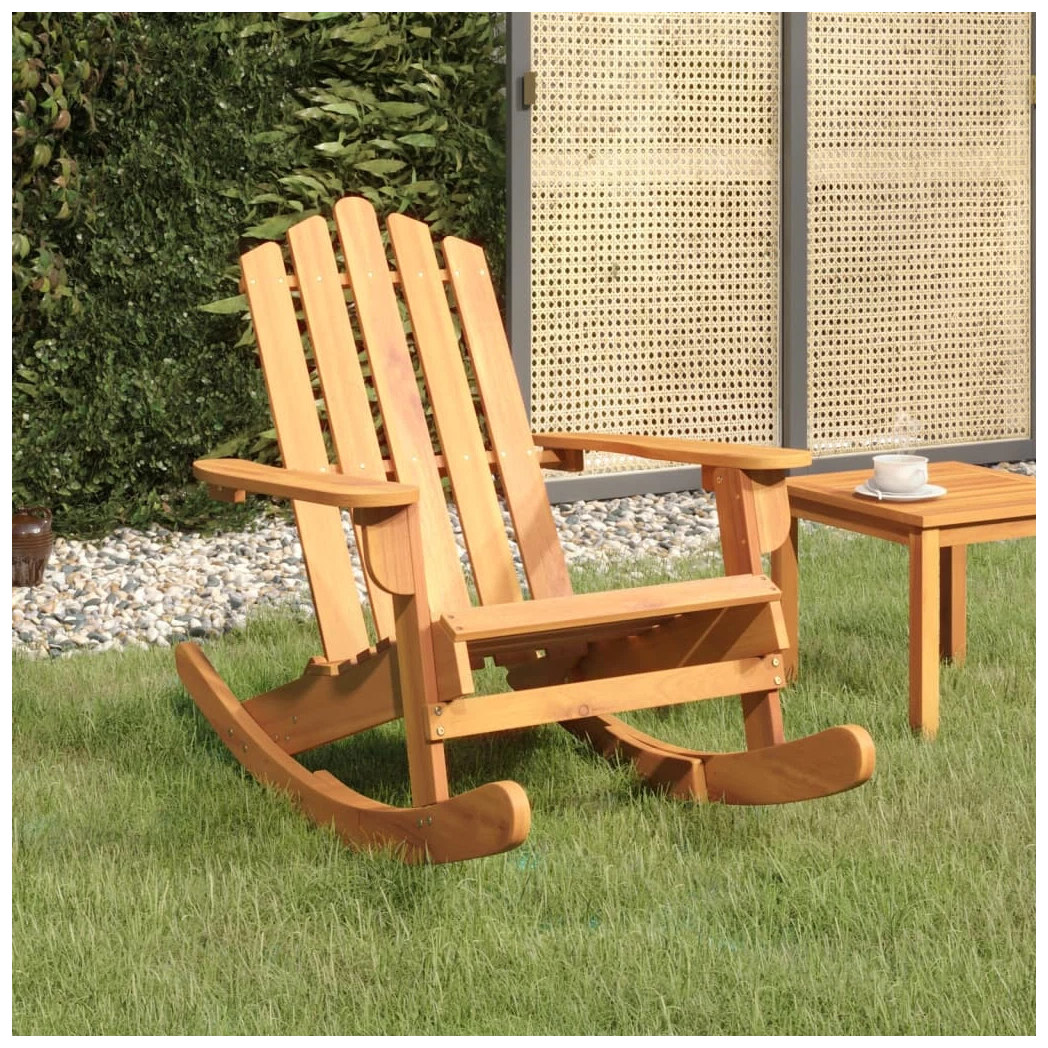 Acacia wood clearance rocking chair