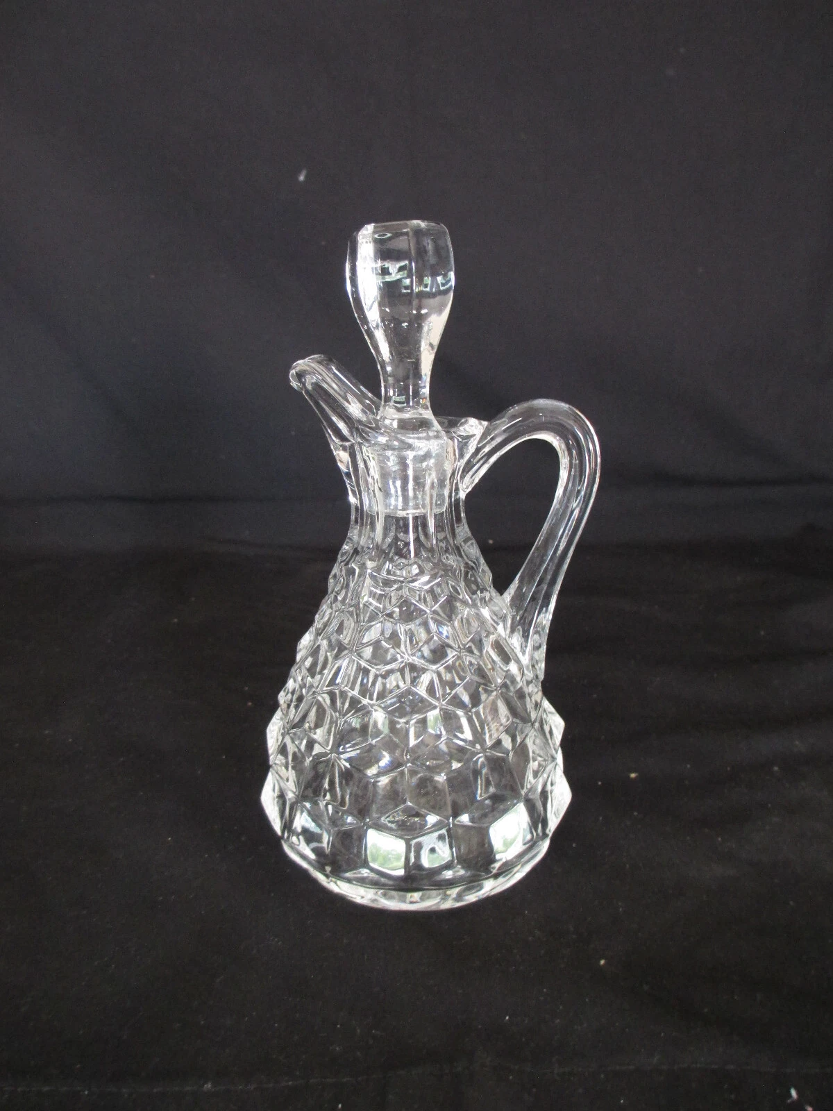 Fostoria American Pattern 2056, 7 Oz Oil Dispenser, 6 3/4"