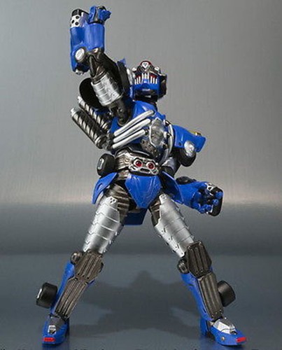 S.H. Figuarts Skydain Groundain Kamen Rider Fourze Action Figure kyodain SHF - Picture 10 of 10