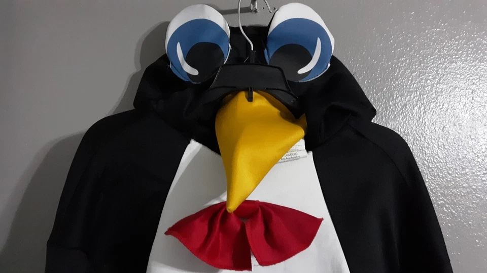 UNISEX ADULTO FELIZ PINGÜINO PÁJARO DISFRAZ .TALLA OSFM Foto 2 de 4