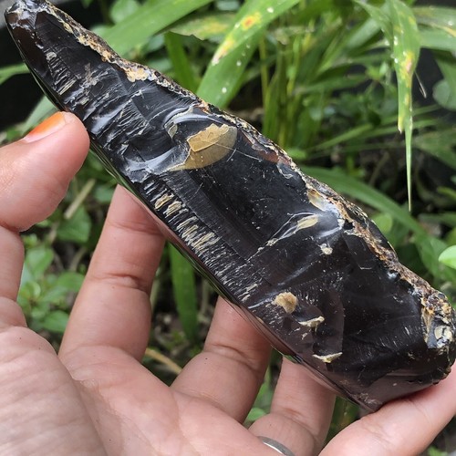 111GR Best Quality Natural Amber translucent Rough mirror Polished specimen - Picture 8 of 15