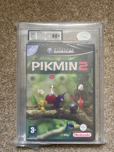 Nintendo Gamecube Pikmin 2 (2004 - Factory Red Strip Sealed - UKG 80+ RARE PAL - Bild 1 von 4