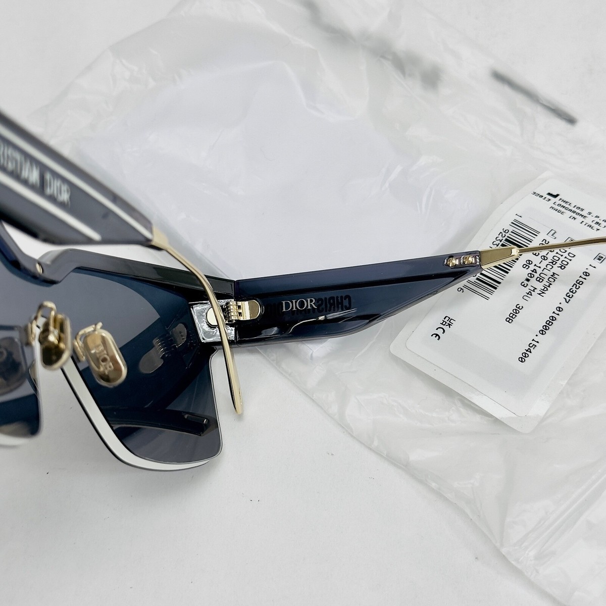 CHRISTIAN DIOR CLUB Beige Brown Print Oblique DIORCLUB M4U CHRISTIAN DIOR CLUB Beige Brown Print Oblique DIORCLUB M4U
