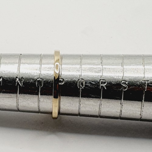 Cute 9ct Duo Diamond Two Stone Engagement Ring Twisr Shank Yellow Gold Size P - Picture 13 of 24