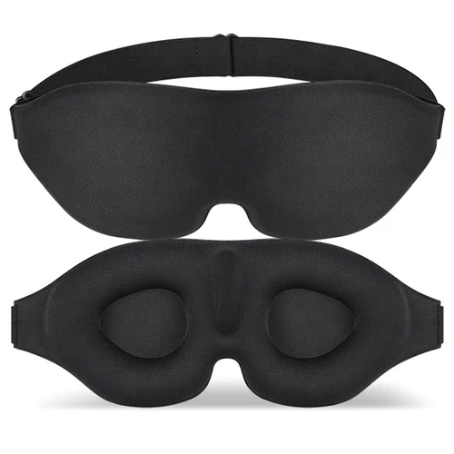 6PCS 3D Travel Eye Mask Sleeping Soft Padded Blackout Cover Rest Blindfold US - Picture 2 of 12