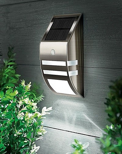 SOLAR POWERED PIR MOTION SENSOR 2 IN 1 INTELLIGENT STANDBY COURTESY LIGHT - Picture 2 of 12