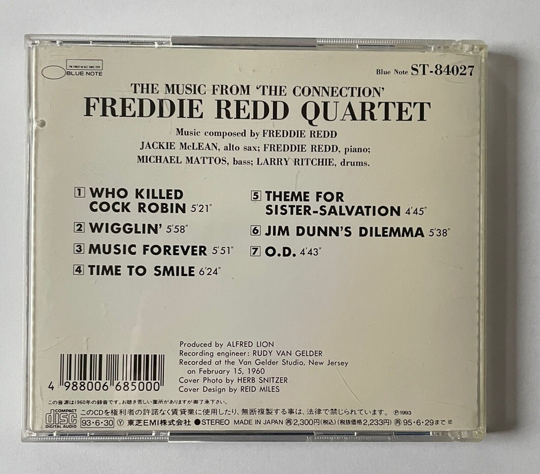 Music From The Connection - Freddie Redd Japan Import (CD