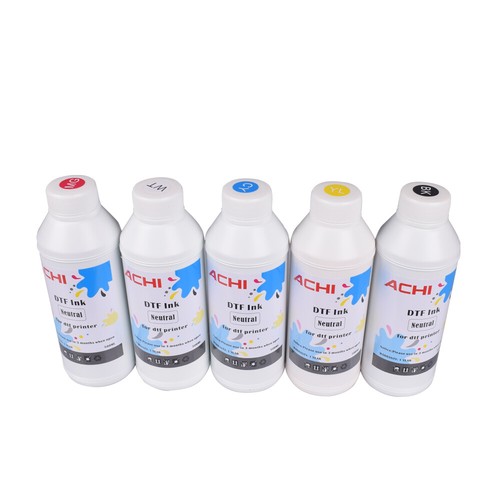 ACHI 5 Color 500ml DTF Ink DTF INK For DTF UV Pinter Printing Clothes - Picture 8 of 9