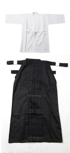 Kendo Uniform Set - Standard -white gi with black hakama - kendo uniform kendo g - Picture 21 of 24