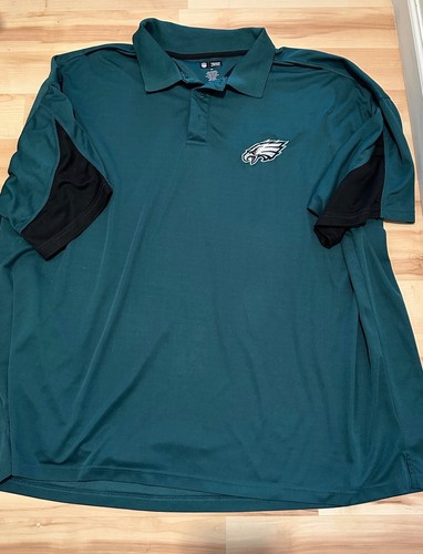 mens short sleeve shirt philadelphia eagles 5XL Looks new - Picture 2 of 3