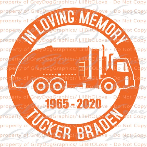 In liebevoller Erinnerung Müllwagen Müll Müll Recycling Vinyl Aufkleber Sticker - Bild 6 von 27
