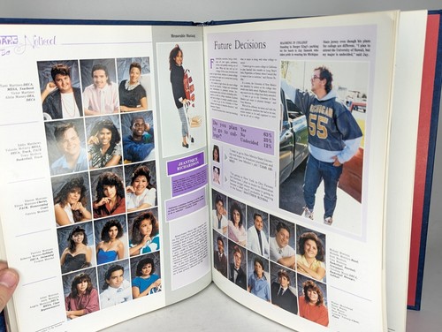 1989 WEST MESA HIGH SCHOOL YEARBOOK, THE EL ESPIRITU, ALBUQUERQUE, NM - Picture 14 of 15