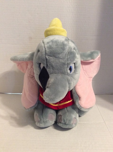 Disney Store Exclusive Original Dumbo Plush Stuffed Animal 13â Feather Dumbo Toy | eBay
