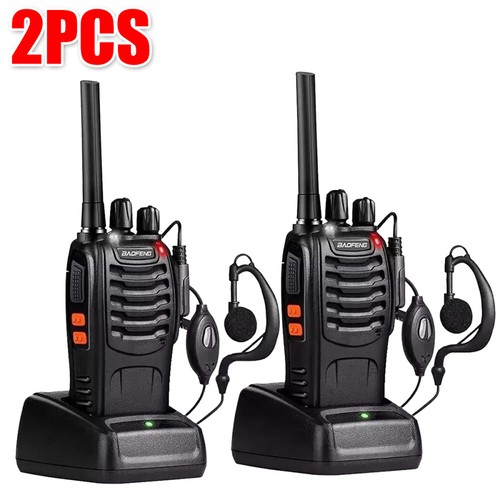 2PC Baofeng Walkie Talkie BF-88E Radiotelefony Zestaw radiotelefonów ręcznych 16 kanałów 5KM - Zdjęcie 22 z 22