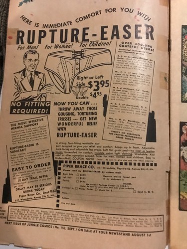 JUNGLE COMICS #151: Fiction House Aug 1952 GD+; GGA, Kaanga, Tiger Girl Story - Bild 15 von 21
