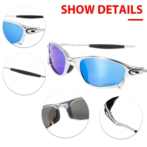 X-Metal Cyclops Sunglasses Driving Ruby Polarized Lenses Titanium Goggles Uv400 - Picture 22 of 32
