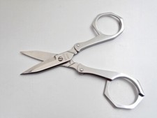 DOVO Folding Scissors, Premium Quality,Nail Scissor Outdor 3.5" Stainless-Steel 
