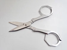 DOVO Folding Scissors, Premium Quality,Nail Scissor Outdor 3.5" Stainless-Steel!