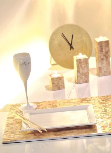 Mop Stone Platter Dry Fruits Tray/Platter for Serving Cakes, Pastries, Snacks, - Picture 3 of 3