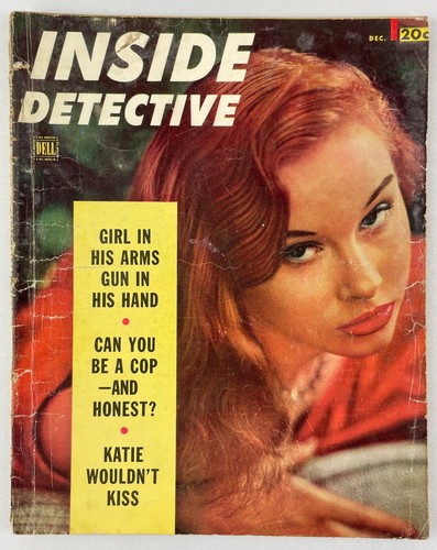 Inside Detective Magazine, December 1952, Vintage True Crime Stories, Pulp - Imagen 1 de 5