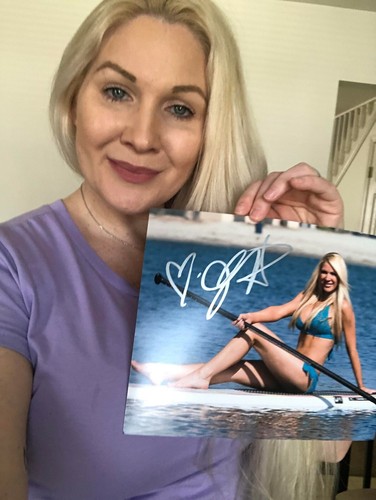 Jillian Hall WWE authentic signed autographed 8x10 photograph proof COA - Picture 6 of 9