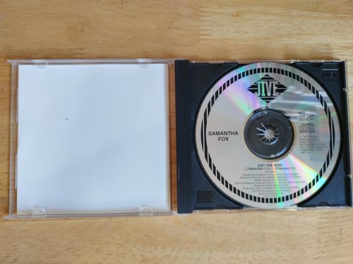 Samantha Fox Music CD - Just One Night [GOOD CD / PROMO / FAST SHIP] Radio Edit - Foto 2 di 7