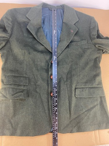 Himalaya Tiroler Loden Sportscoat Blazer olive green wool alpaca Austria size 46 - Picture 8 of 17