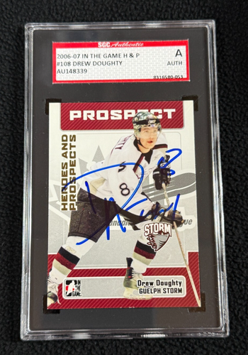 Drew Doughty Signed 20006/07 Heroes and Prospects Card #108 SCG Certified - Picture 1 of 2