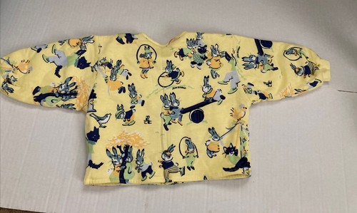 Vintage Jean Bourget Snap Front Shirt/jacket With Rabbits 18 Months - Picture 6 of 10