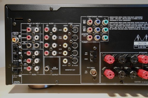 Yamaha RX-V550 AV Receiver - Original Manual + 2 Remote Control - 2005 - schwarz - Bild 6 von 19