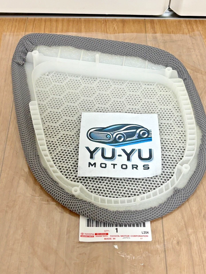 丰田正品 Land Cruiser LC100 02-07 右前门扬声器 格栅 灰色 原始设备制造商 — 第 2/4 张图片