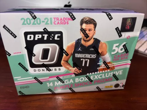 2020-2021 Donruss NBA Optic Basketball MEGA BOX Purple Shock Prizm SEALED