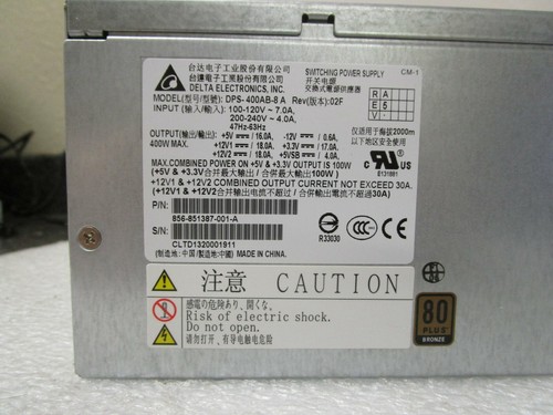 NEC Express 5800 T110b Server Power Supply Delta DPS-400AB-8 A - Picture 2 of 7
