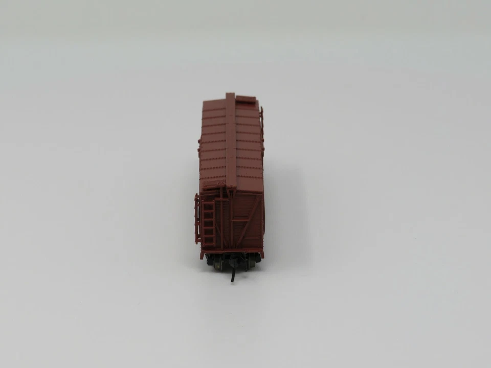 Broadway Limited 3580 Unlettered Brown K7A Stock Car Sheep Sound N Scale  - Image 3 of 4