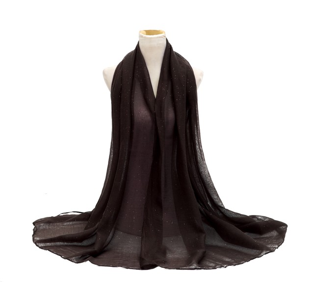 Plain Color Maxi Scarf With Glitter Sparkly Scarf Hijab Shawl Wrap Wedding Plain Color Maxi Scarf With Glitter Sparkly Scarf Hijab Shawl Wrap Wedding