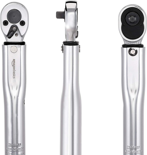 Llave dinamométrica de clic de 1/4" Amazonbasics (35-200 in.-lb, 3.95-22.5 Nm). - Picture 4 of 12