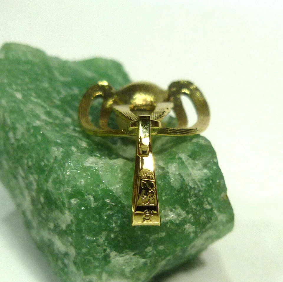 Pequeño Colgante de Oro 333/8 K. Oro Colgante con Perlas - Imagen 4 de 4