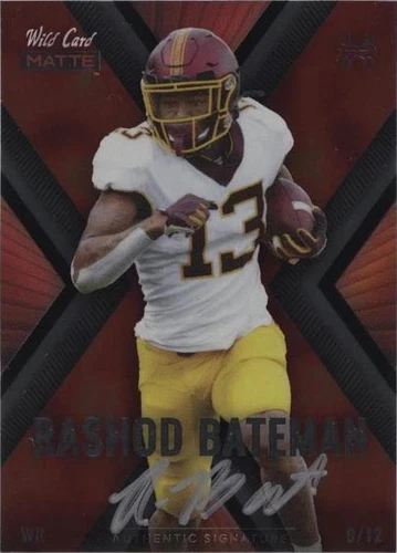 2021 Wild Card MATTE Rashod Bateman #MXP-13