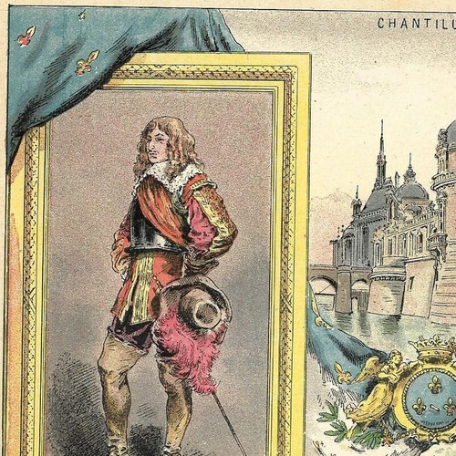 Le Grand Condé - Louis de Bourbon Duc d'Enghien - Gravure de presse (début XXe) - Imagen 1 de 2