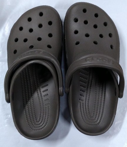 Crocs Classic Iconic Comfort Clog Sandals Men's | Chocolate Brown - Picture 93 of 151