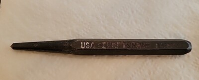 #ad Craftsman 3 8quot; Center Punch 42861 WF USA 4.5quot; $10.39