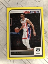 BEN SIMMONS 2023-24 Panini NBA HOOPS BASKETBALL Yellow #184 Yellow Parallel